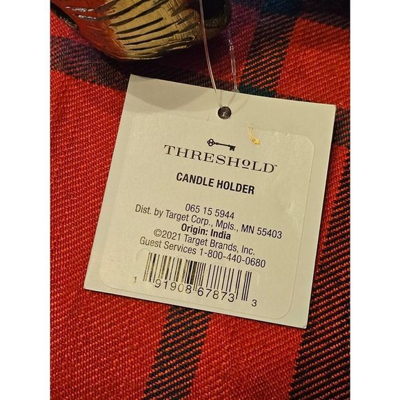 THRESHOLD TARGET Candle Holder DACHSHUND Menorah Gold Color Dog Hanukkah Shabbat - Picture 6 of 7